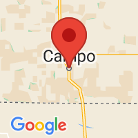 Map of Campo, CO